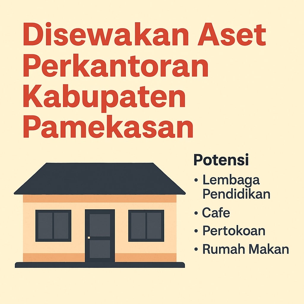Disewakan Aset Perkantoran Kabupaten Pamekasan