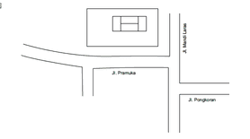 Denah Sewa Aset Perkantoran Rumah Dinas, Kab. Pamekasan - Jl. Pramuka