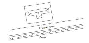 Denah Sewa Aset Perkantoran Kab. Sumenep - Jln. Slamet Riyadi - Jln selamet Riyadi sumenep