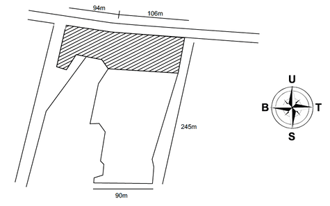 Denah Sewa Aset Perkantoran, Komplek Balai Pelayanan dan Rehabilitasi Sosial PMKS, Kab. Sidoarjo - Jalan Pahlawan V 