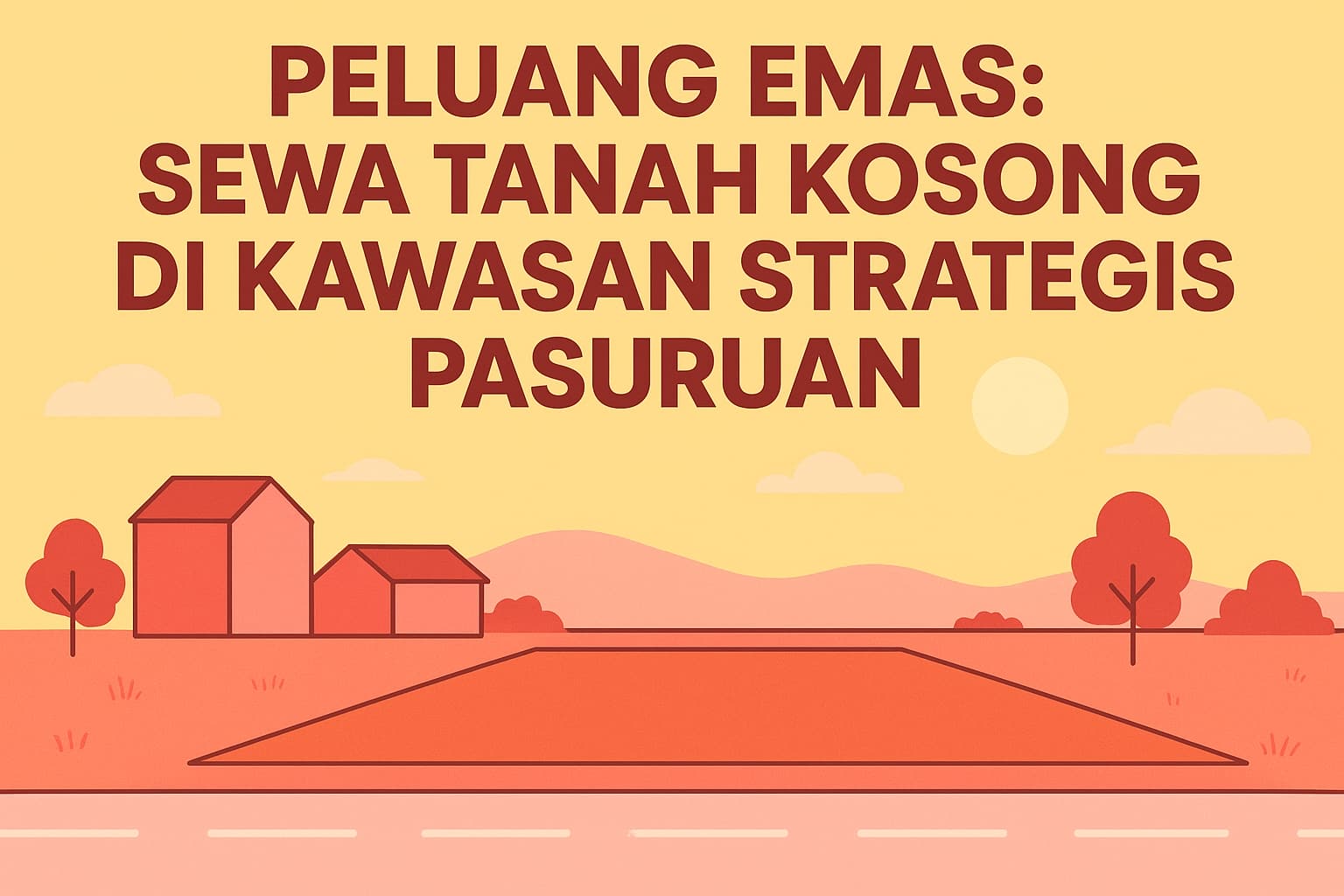 Peluang Emas: Sewa Tanah Kosong di Kawasan Strategis Pasuruan