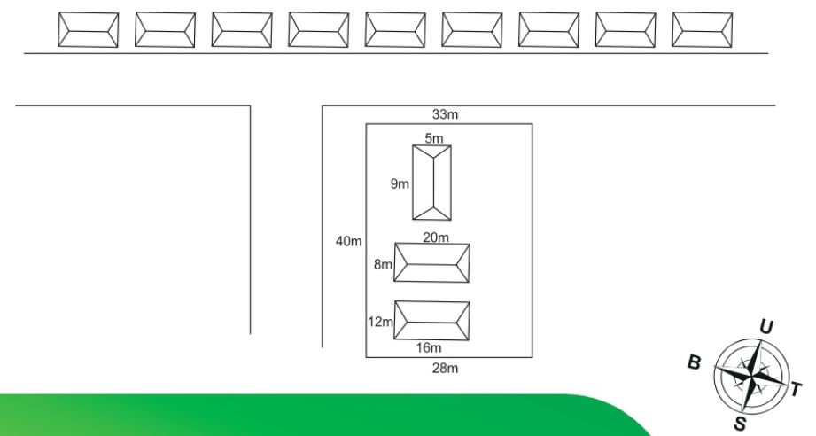 Denah Sewa Aset Bangunan Kosong Jalan Raya Suryat, Kota Blitar